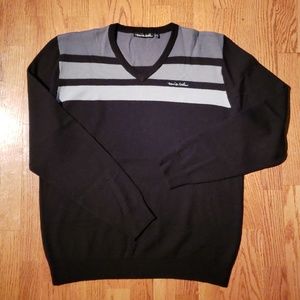 Travis Matthew Black V Neck XXL Golf Sweater